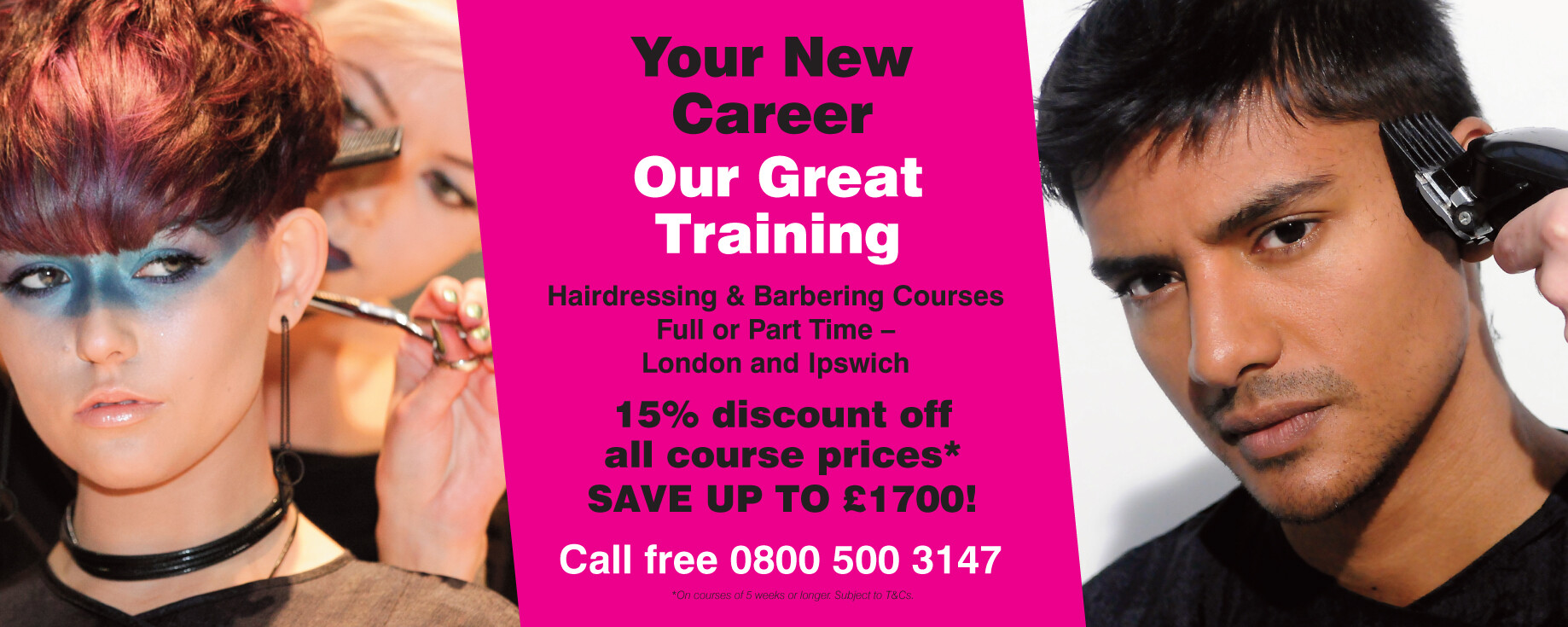 Hairdressing School And Barber School In London Ipswich